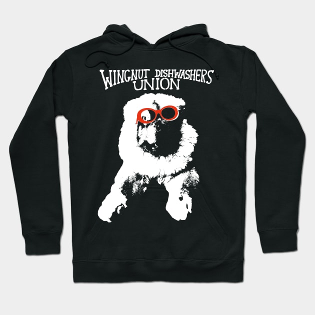 Wingnut Dishwashers Union anarcho punk Hoodie by PulpCover